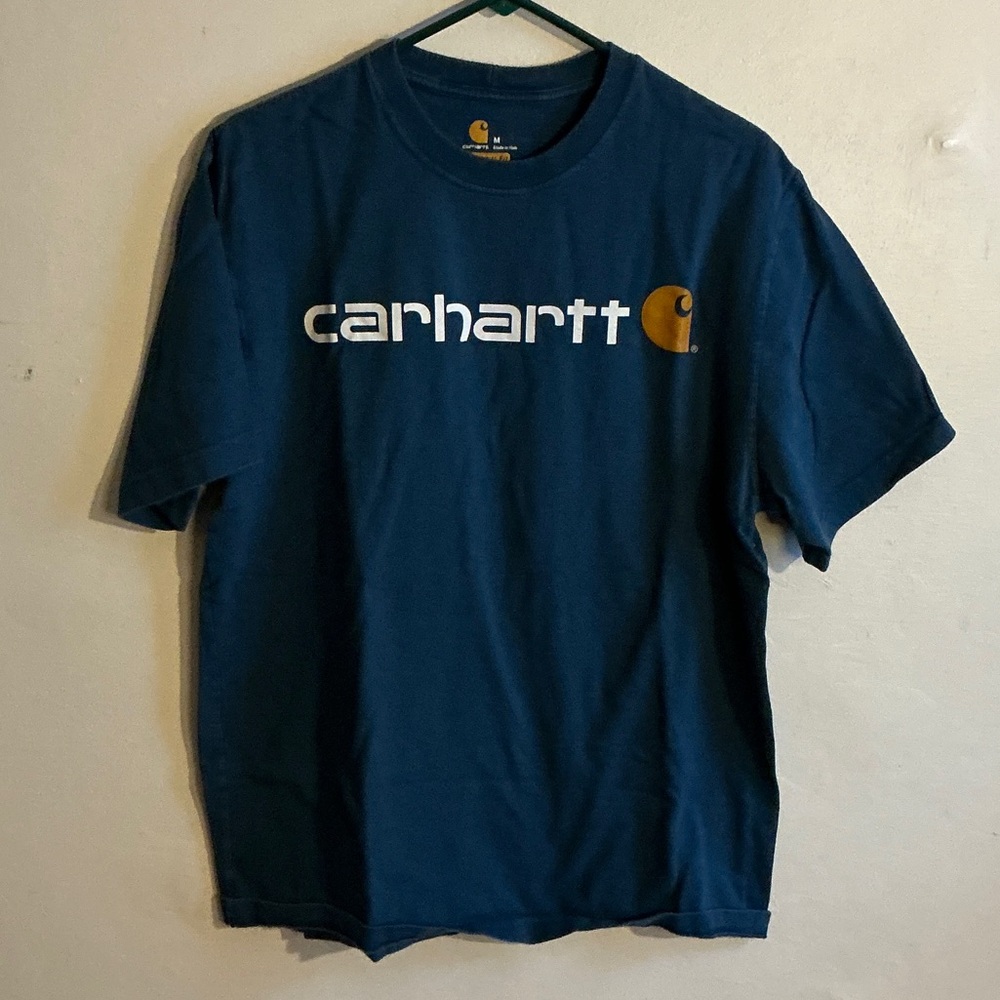 Carhartt Men's Deep Blue Short Sleeve Tee